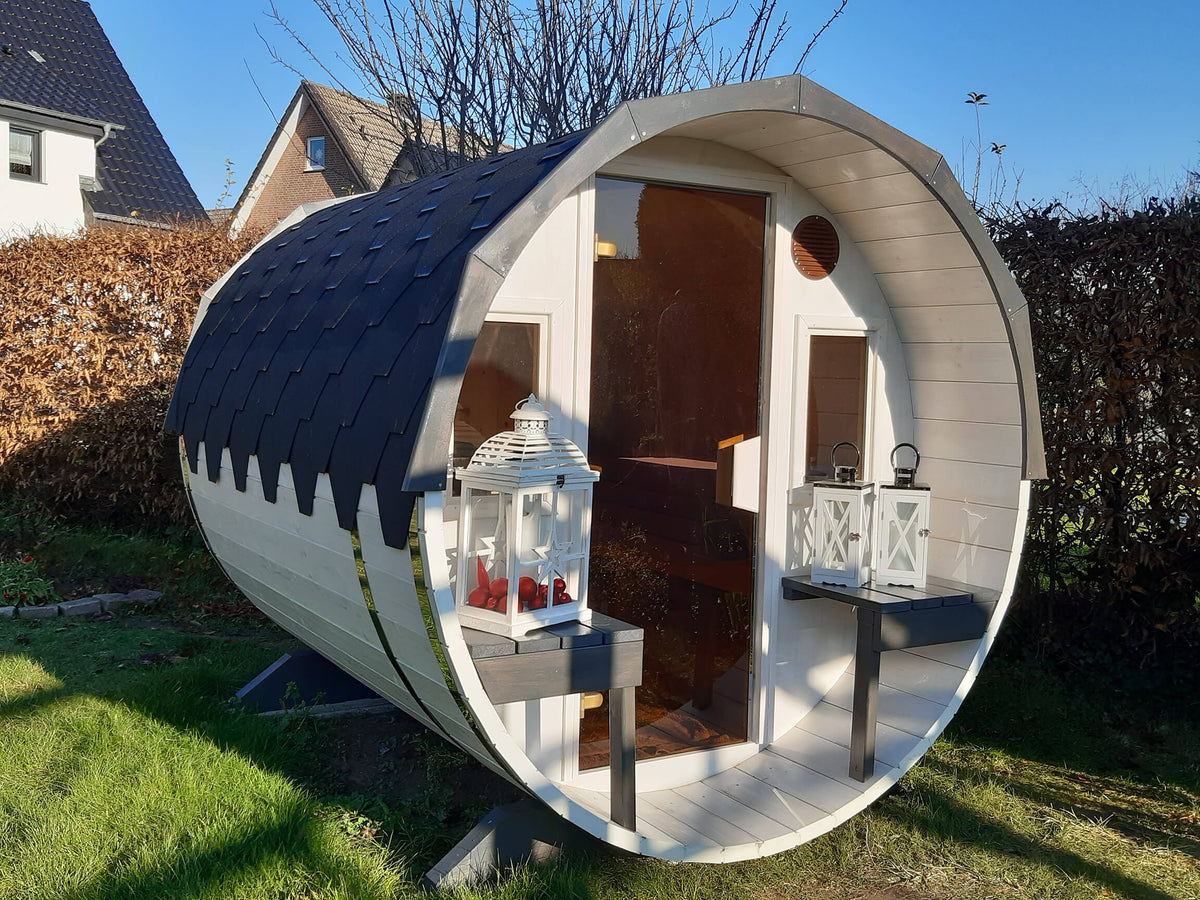 Jalora Lounge 240 Barrel Sauna - Stel zelf samen