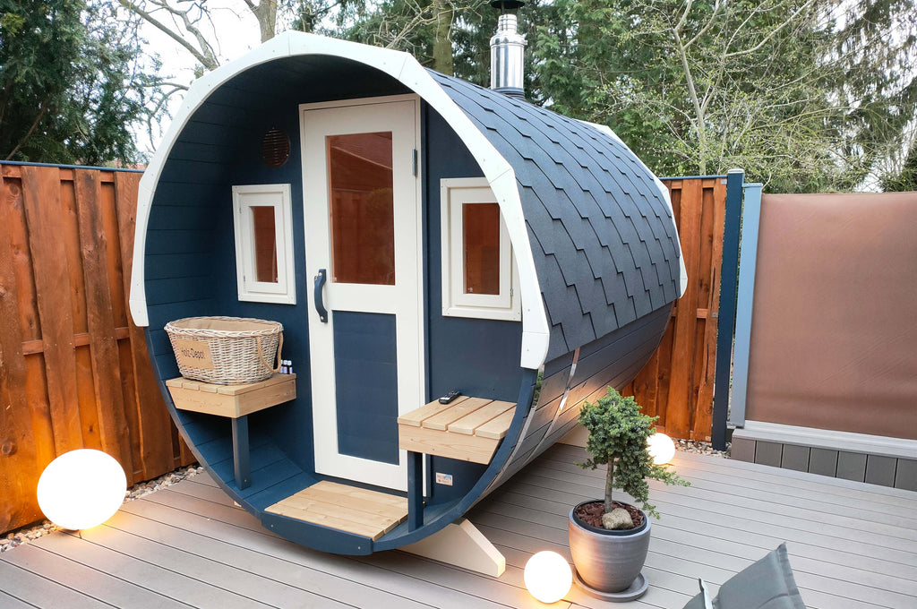 Jalora Lounge 240 Barrel Sauna - Stel zelf samen
